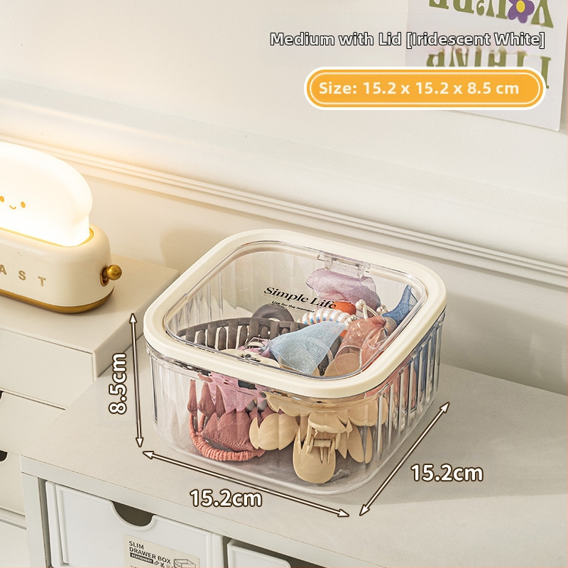 Libo πλαστικό κουτί αποθήκευσης αξεσουάρ μαλλιών για παιδιά – μεγάλη χωρητικότητα, μοντέρνο μινιμαλιστικό στυλ, κυκλοφόρησε το 2024.