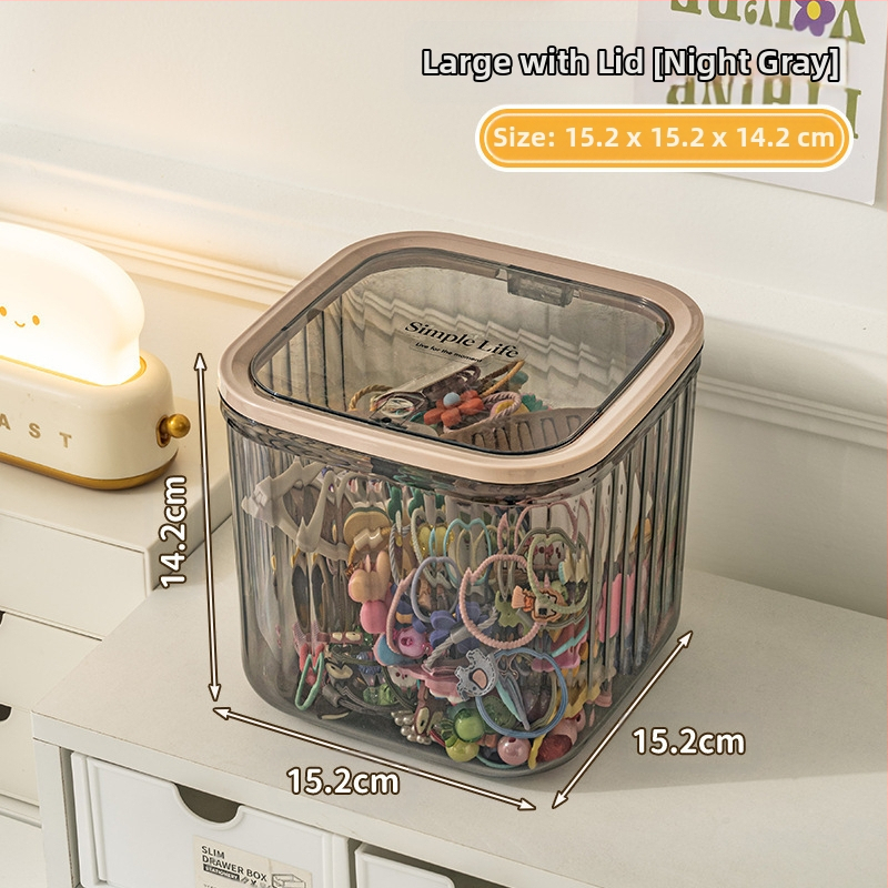 Libo πλαστικό κουτί αποθήκευσης αξεσουάρ μαλλιών για παιδιά – μεγάλη χωρητικότητα, μοντέρνο μινιμαλιστικό στυλ, κυκλοφόρησε το 2024.