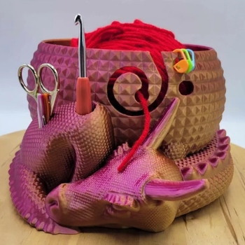 Κουβάς αποθήκευσης νήματος με μοτίβο αυγού δράκοντα, ρητίνη, στυλ νεο-κινέζικου ντιζάιν, για αποθήκευση, βάρος 700 g