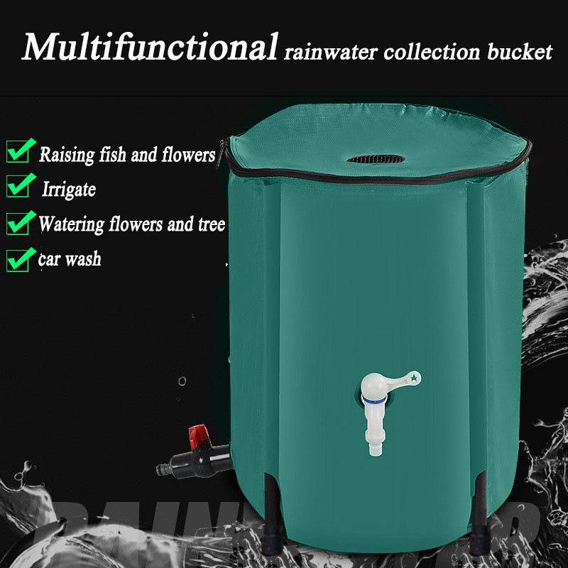 Green Mountain PVC sulankstomas lietaus kibiras lietaus vandens surinkimui, medžiaga: PVC tinklelis, išleidimo metai: 2019, svoris: 3,5 kg