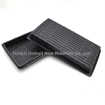 PET medžiagos sodinukų dėklas, kvėpuojantis, atsparus korozijai, tvirtas ir patvarus; grindų montavimui; tinkamas namų sodininkystei ir gėlių auginimui