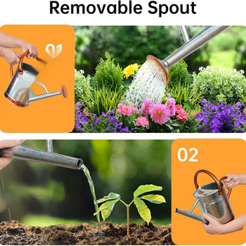 Διπλής χρήσης ποτιστικό για φυτά και λουλούδια, 4L