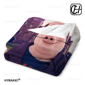 Mengsha pătură din flanelă pentru bebeluși — 800–1000 g, stil desen animat, pentru toate anotimpurile, de la nou-născuți până la 6 ani, personalizabilă