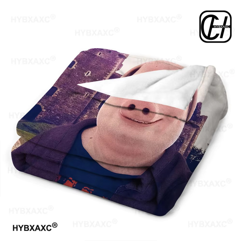 Mengsha pătură din flanelă pentru bebeluși — 800–1000 g, stil desen animat, pentru toate anotimpurile, de la nou-născuți până la 6 ani, personalizabilă