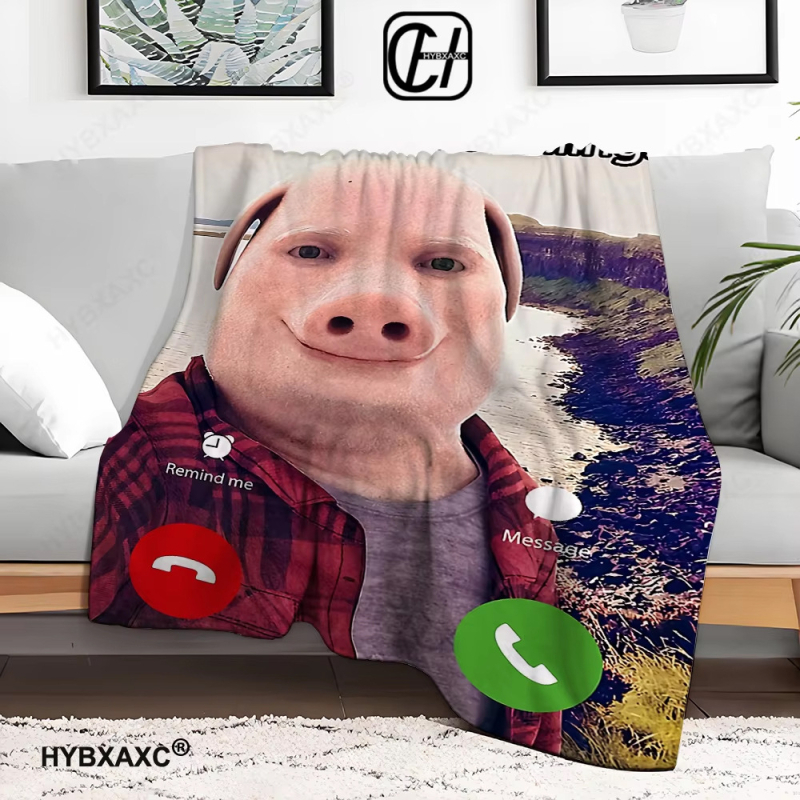 Mengsha pătură din flanelă pentru bebeluși — 800–1000 g, stil desen animat, pentru toate anotimpurile, de la nou-născuți până la 6 ani, personalizabilă