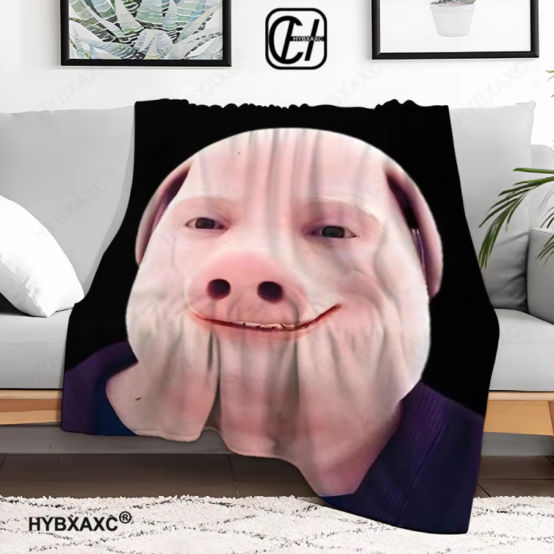 Mengsha pătură din flanelă pentru bebeluși — 800–1000 g, stil desen animat, pentru toate anotimpurile, de la nou-născuți până la 6 ani, personalizabilă