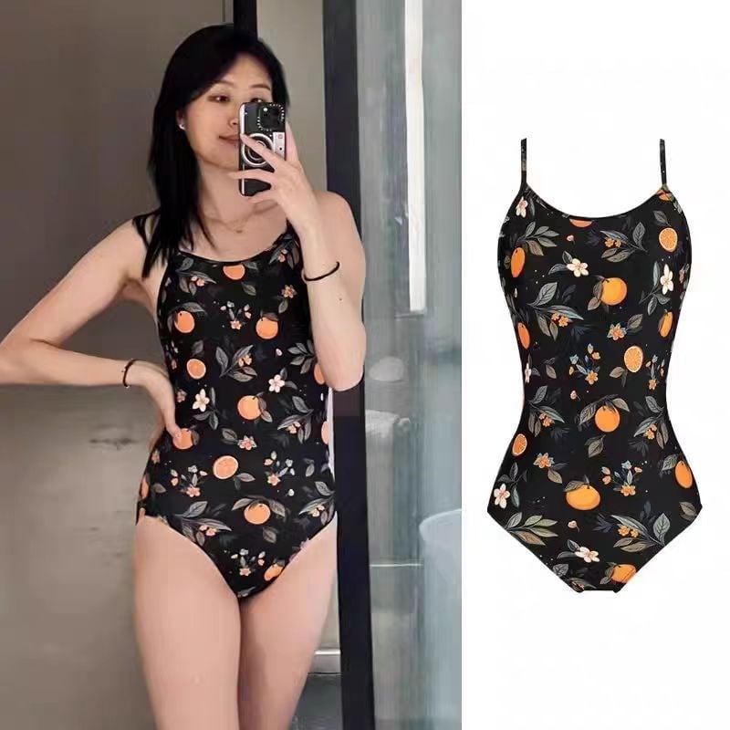 Ολόσωμο μαγιό με εκτύπωση, ύφασμα νάιλον-σπαντέξ, χωρίς τιράντες, χωρίς πλάτη, με επένδυση στήθους