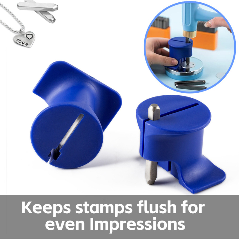 Джиг за щамповане с дигитална азбука и държач за ръчно чукване – квадратен инструмент