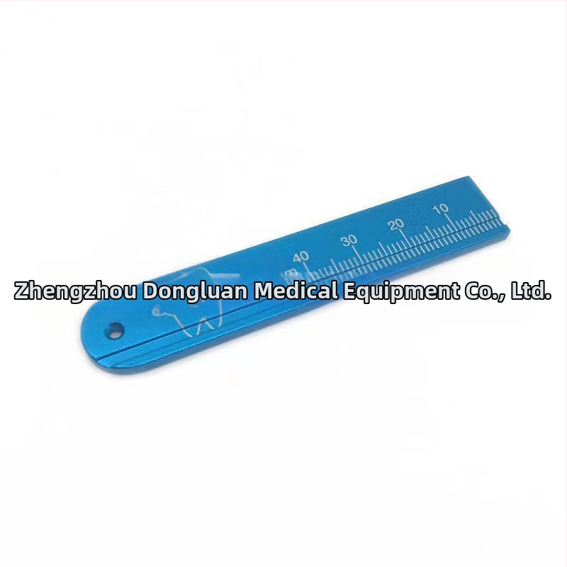 Fogorvosi gyökércsatorna mérő vonalzó, fémből készült gyökércsatorna mérőeszköz, Jintai márka, felnőtteknek