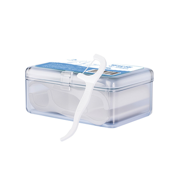 Vienkartinė plastikinė dantų siūlo lazdelė, 50-80 vnt, Six Little Ones