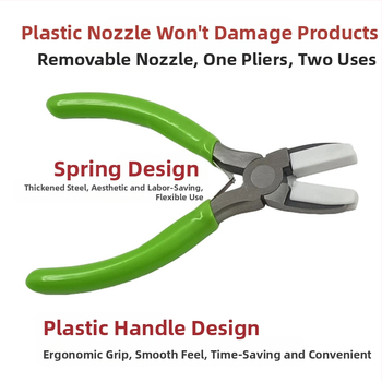 Πολυλειτουργικές πένσες με κεφαλές 3 και 6 τμημάτων, λαβή από νάιλον, γύρισμα και διαμόρφωση — Αντιδιαβρωτικές, Βάρος 0.55, Γερμανικού στυλ