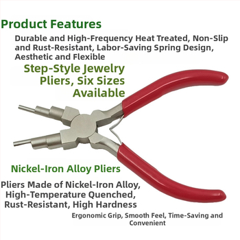 Πολυλειτουργικές πένσες με κεφαλές 3 και 6 τμημάτων, λαβή από νάιλον, γύρισμα και διαμόρφωση — Αντιδιαβρωτικές, Βάρος 0.55, Γερμανικού στυλ