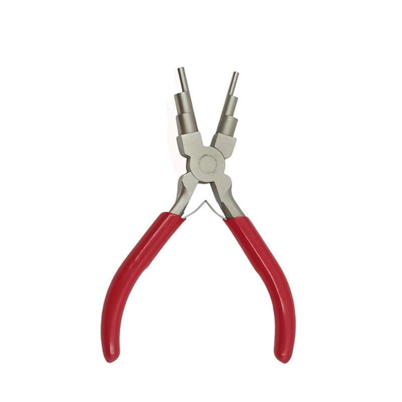 Clește multifuncțional cu capete 3- și 6-segmente, mâner din nylon, răsucire și modelare; anticoroziv, greutate 0.55, stil german