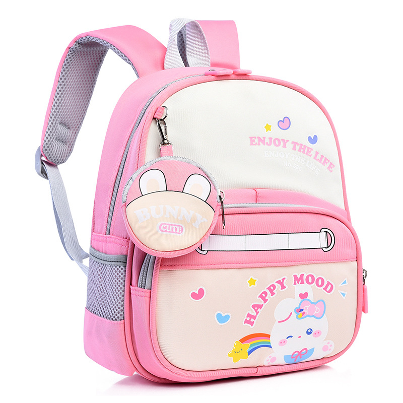 Bērnu skolas mugursoma, universāls dizains, Oxford audums, neilona odere, anime raksts