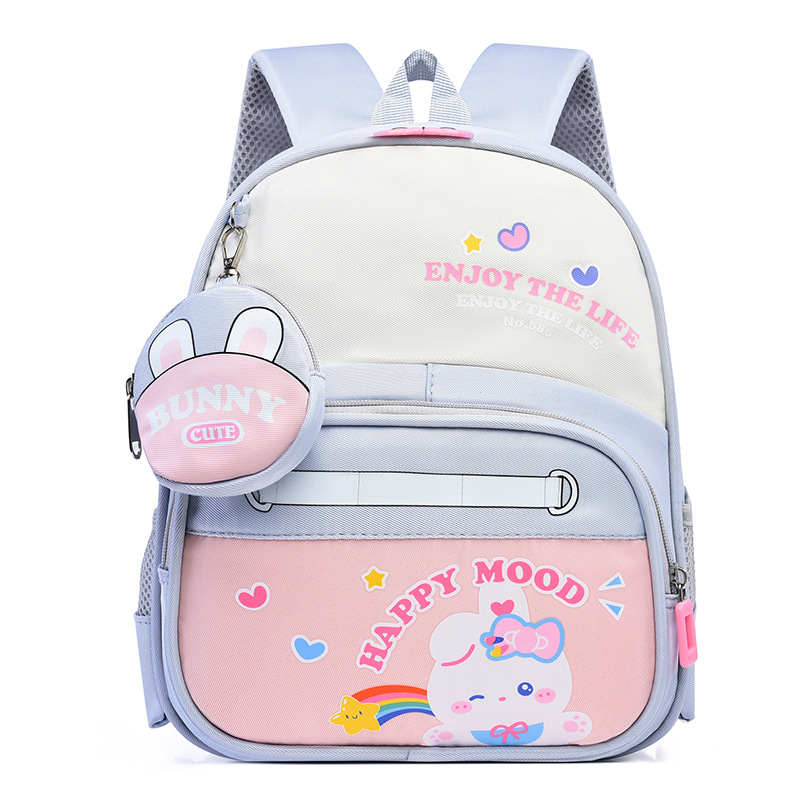 Bērnu skolas mugursoma, universāls dizains, Oxford audums, neilona odere, anime raksts