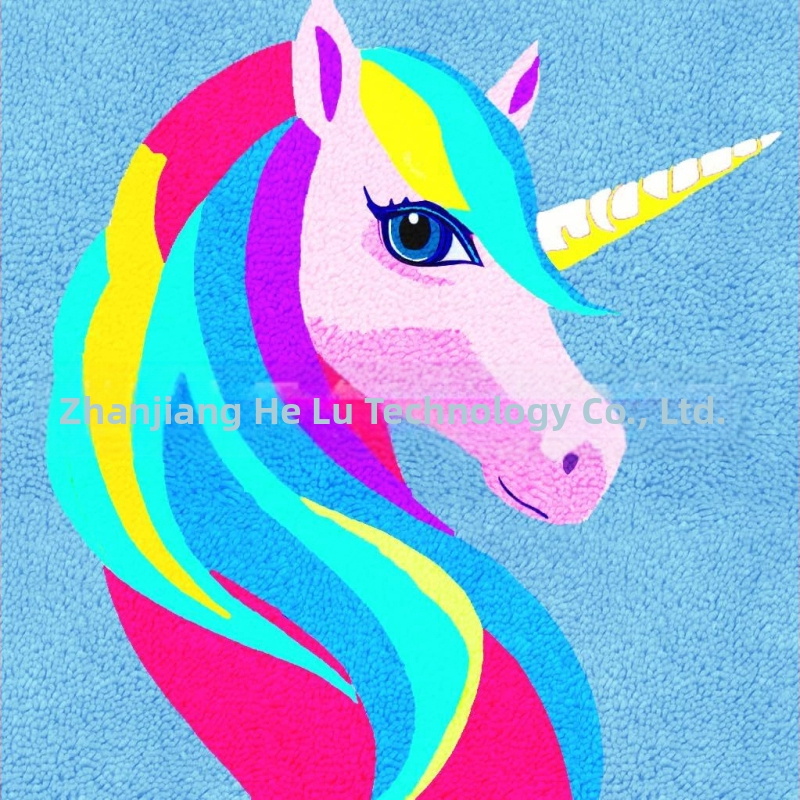 Suaugusiųjų latch hook rinkinys – DIY rankdarbiai dekoruoti meno kilimui – Medžiaga: Audinys; Pakuotė: Opp maišelis; Prekės ženklas: Other