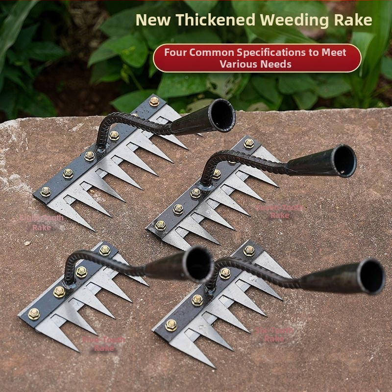 Blacksmith Bull Daugiafunkcinis ravėjimo įrankis — nuimama kastuvėlio galvutė, dirvos apdirbimo įrankis, sodo kultivatorius, pritaikymo palaikymas