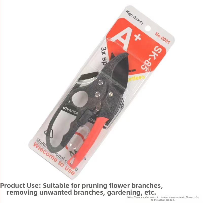Nerezové nožnice na konáre – pevné rezanie, viacúčelový záhradný nástroj na konáre a ovocné vetvy