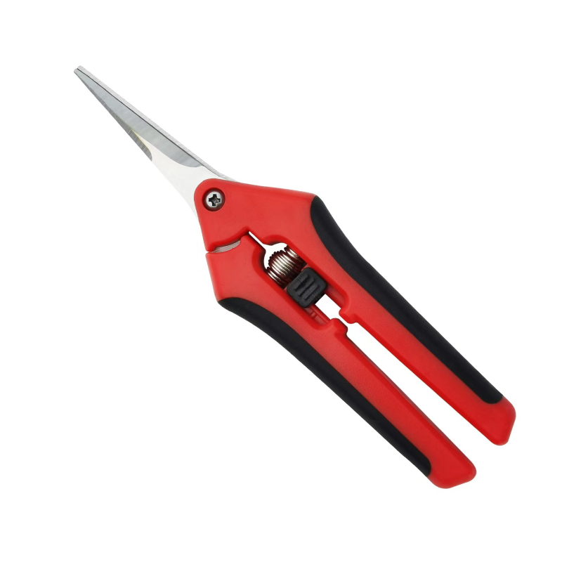 Yimeili Ανοξείδωτα ψαλίδια κλαδέματος με μυτερή άκρη – για κλάδεμα αμπέλου, συγκομιδή φρούτων και κηπουρική