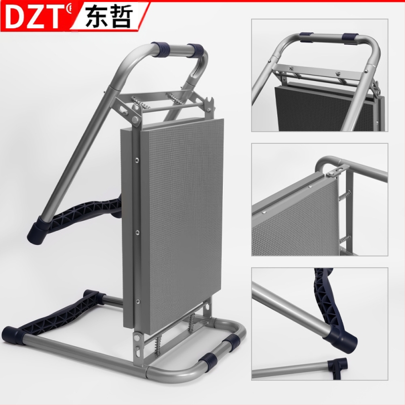 Összecsukható kültéri térd‑szék tárolótáskával, kettős funkció: ülés/ térdelés, hordozható kerti eszköz‑tároló