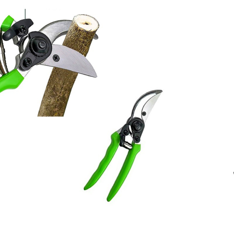 Genėjimo žirklės storoms ir aukštoms šakoms – sodo genėjimo įrankis šalia tvoros