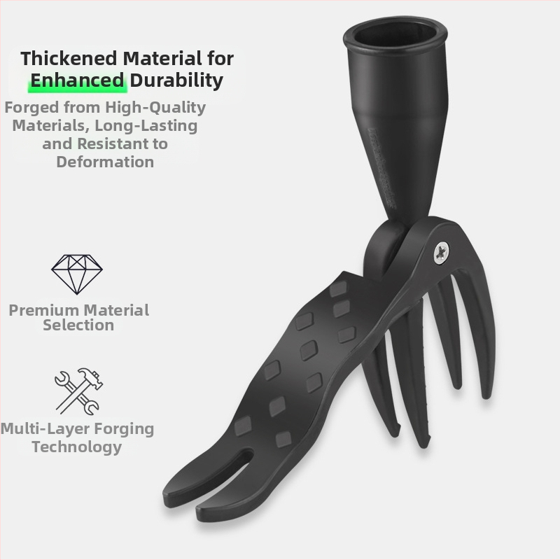 Stovintis piktžolių traukiklis su šaknimis – rankinis, be lenkimo