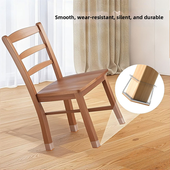 Квадратни предпазители за краката на маса и стол – ТПЕ, противохлъзгащи, износоустойчиви, модерен стил