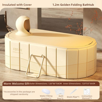 Sulankstoma vonia suaugusiems, tarpaulin medžiaga, viso kūno vonia, sėdimoji vonia, dvigubas sulankstymo dizainas
