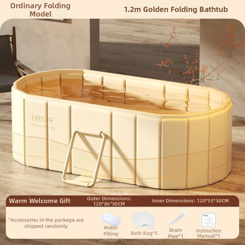 Sulankstoma vonia suaugusiems, tarpaulin medžiaga, viso kūno vonia, sėdimoji vonia, dvigubas sulankstymo dizainas