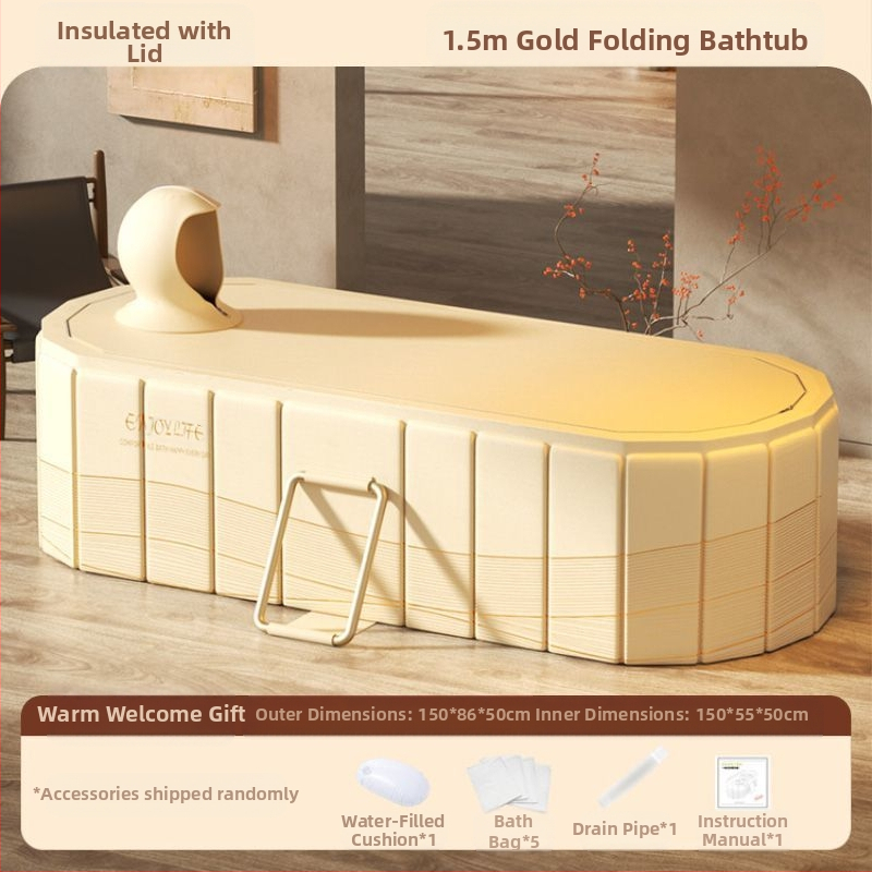 Sulankstoma vonia suaugusiems, tarpaulin medžiaga, viso kūno vonia, sėdimoji vonia, dvigubas sulankstymo dizainas