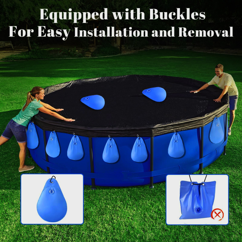 JINGXIN Χειμερινή Κρεμάμενη Τσάντα Κάλυψης Πισίνας — Εξωτερική Αδιάβροχη Τσάντα PVC για Προστασία Πισίνας, Φέρουσα Τοίχο/Κρεμαστή