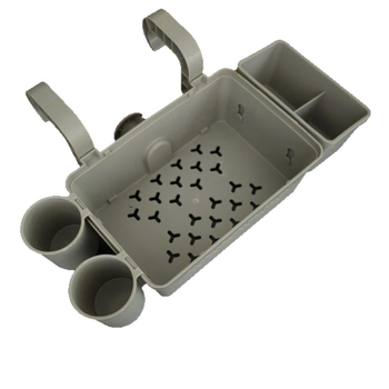 Tárolókosár — medencekeret, műanyagból, gyümölcs és ruhák számára, modern minimalist stílus