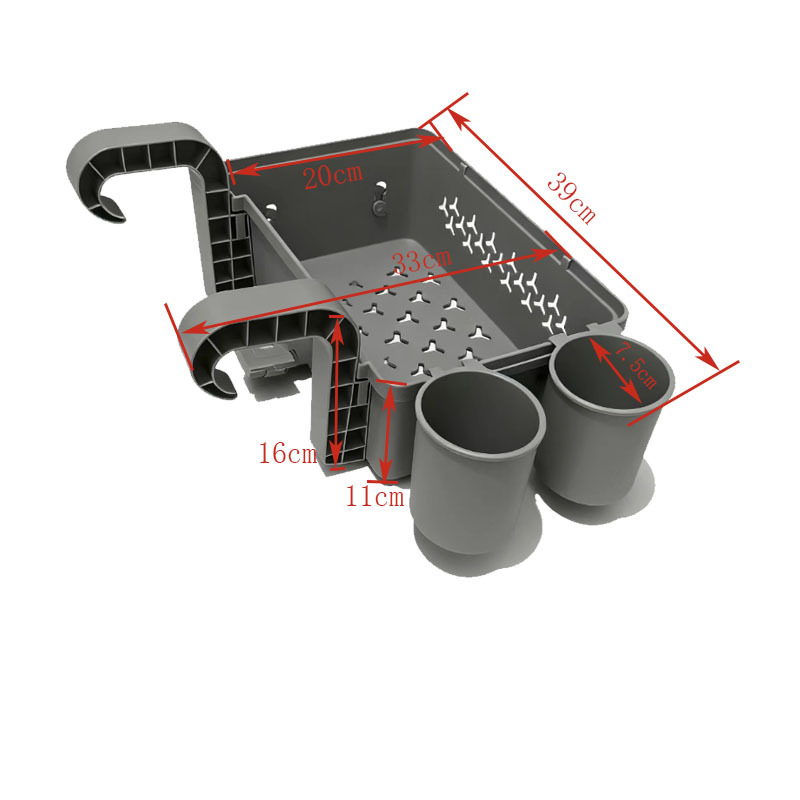 Tárolókosár — medencekeret, műanyagból, gyümölcs és ruhák számára, modern minimalist stílus