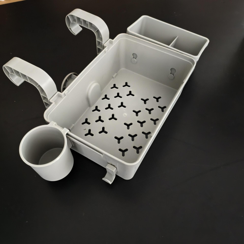 Tárolókosár — medencekeret, műanyagból, gyümölcs és ruhák számára, modern minimalist stílus