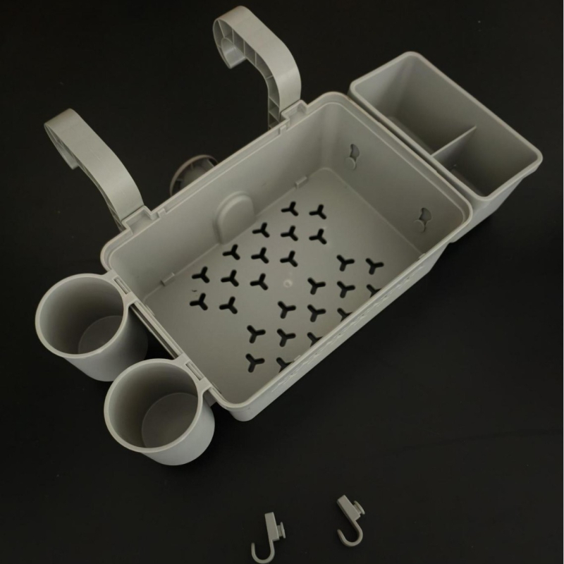 Tárolókosár — medencekeret, műanyagból, gyümölcs és ruhák számára, modern minimalist stílus