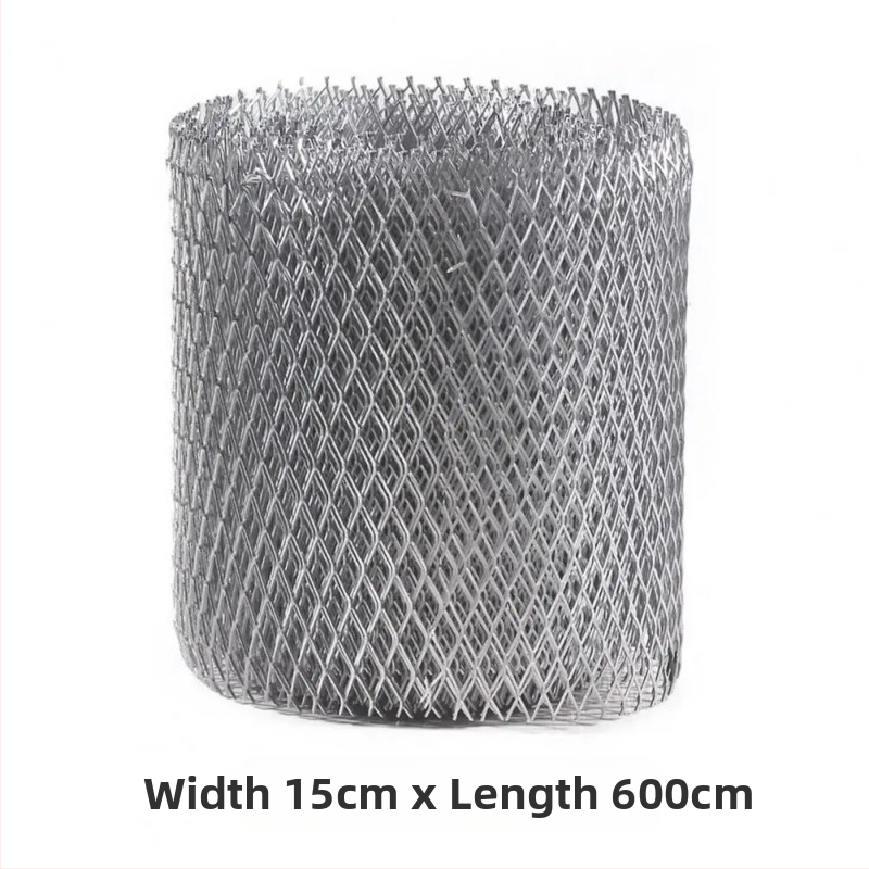 Alumínium ötvözetű ereszcsatorna háló – levélfiltráló, dugulás elleni védelem, modern minimalista stílus, kerti felszerelés