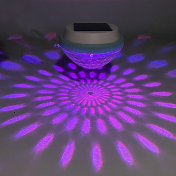 Ηλιακή πλωτή LED λάμπα νερού για κήπο και λίμνη, LED αλλάζει χρώματα, μοντέλο SNS-0065, αυτονομία 6–12 ωρών, IP45, 0,4 W