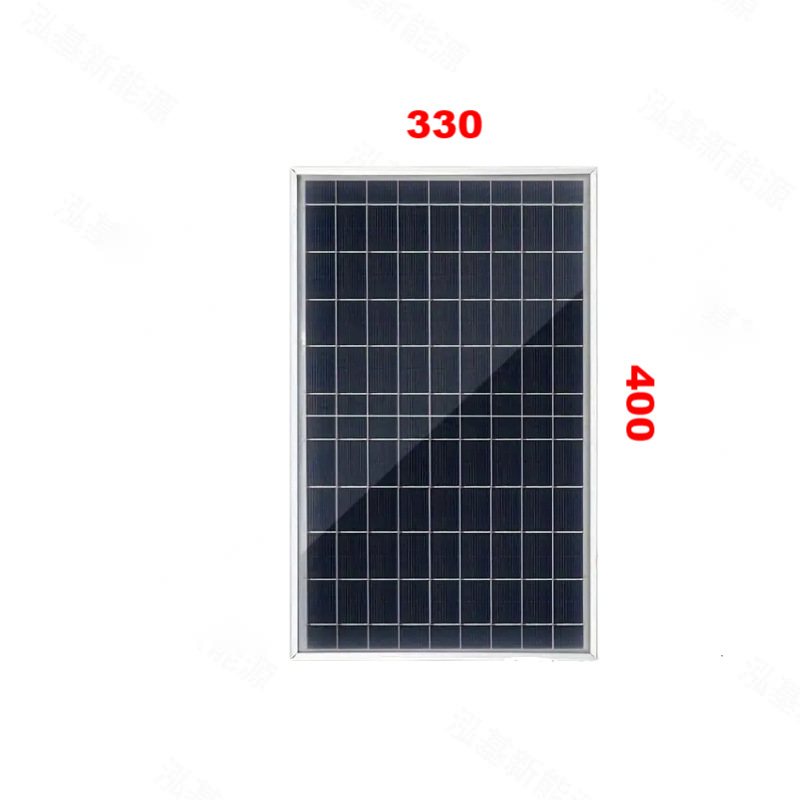 Комплект слънчеви панели с алуминиева рамка и стъклен панел, 10W, 18V, контролер и зарядно