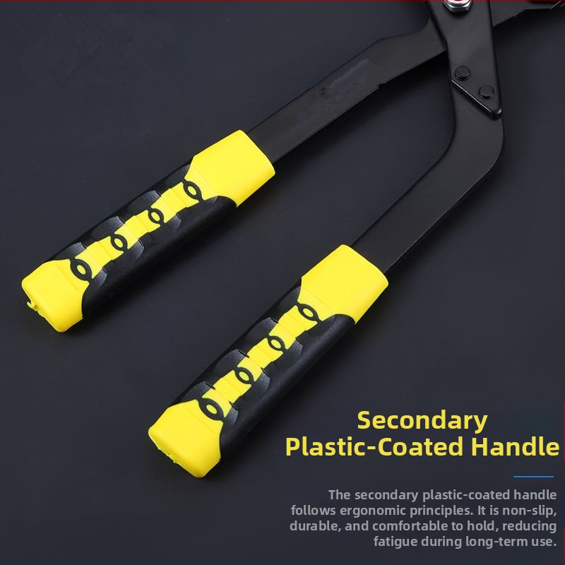 Клещи за пробиване на таван за леки стоманени носещи профили – намалено усилие, без пирони, професионален пълен комплект