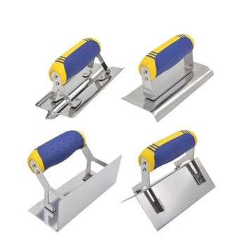 Йин-Ян ъглова мистрия за мазилка с закръглен край за диатомова глина, произход Ханджоу