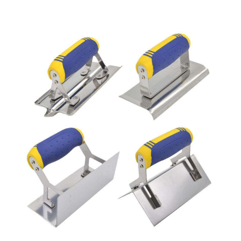 Йин-Ян ъглова мистрия за мазилка с закръглен край за диатомова глина, произход Ханджоу