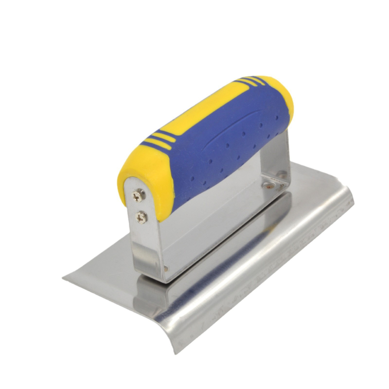 Йин-Ян ъглова мистрия за мазилка с закръглен край за диатомова глина, произход Ханджоу