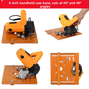 Nešiojama medienos apdirbimo pjovimo įranga su lazerio masteliu pagrindu diagonaliam pjovimui plokštėms ir akmeniui (Įtampa: 24V; Įtampų diapazonas: AC vienfazis / DC iki 50V; Tinka akmeniui)