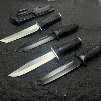 Тактически нож с фиксирана лезва за къмпинг, мултифункционален, компактен, от неръждаема стомана с висока твърдост, интегриран дизайн