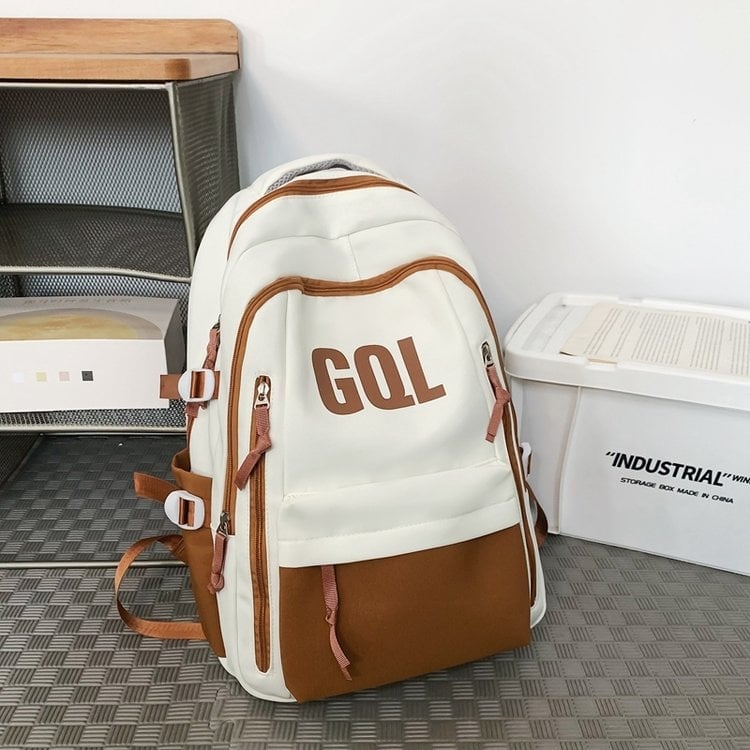 Unisex nylon ruksak, 36–55 L, za 15-inčni laptop, otporan na habanje, s jastučićima za ramena