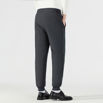 Καθημερινά χειμερινά παντελόνια με επένδυση φλίς, ίσια γραμμή, μεσαία μέση, με ζώνη, κλείσιμο με κορδόνι, 100% πολυεστέρας