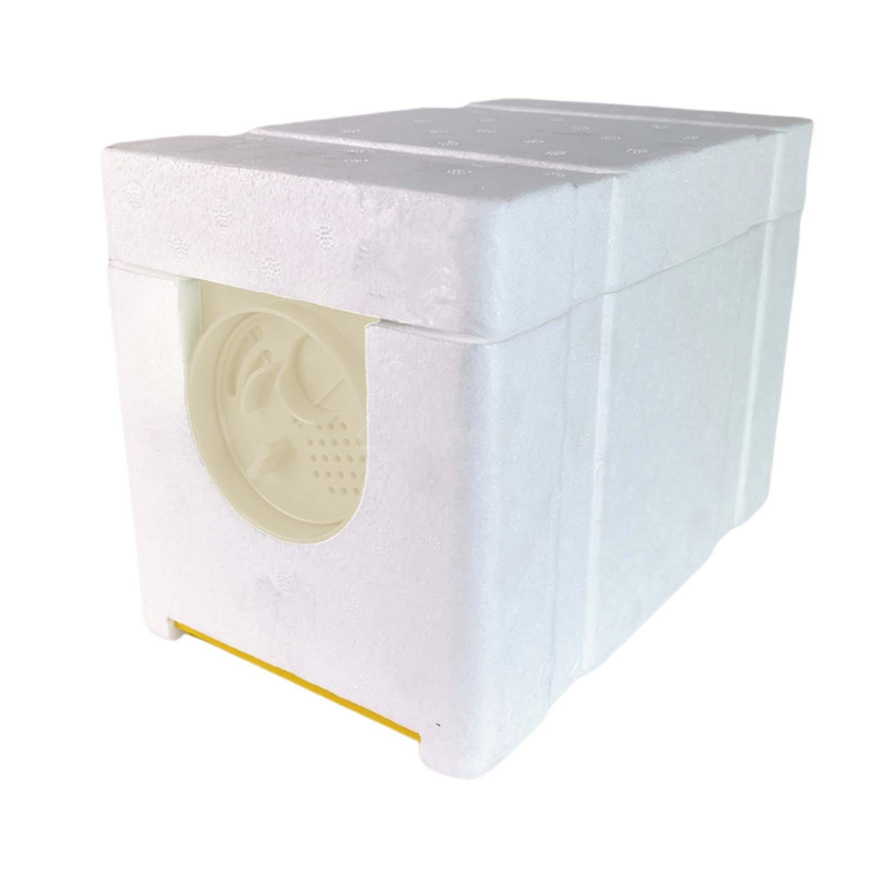 Пчеларски инструменти - EPS пяна мини кутийка за развъждане на кралица, 4-рамкова или 3-рамкова версия, за пчеларство