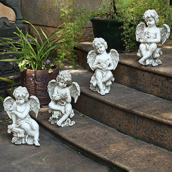 Άγαλμα αγγέλου κήπου – ευρωπαϊκού στυλ αντίκα για εξωτερική διακόσμηση; Υλικό: ρητίνη; Μάρκα: Qityi; Κατηγορία: Προϊόντα ρητίνης; Συσκευασία: χαρτόνι.
