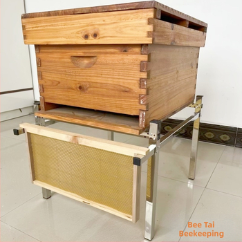 Βάση κυψέλης Beitai — ανθεκτική στη βροχή, υγρασία και έντομα, καθολική για κυψέλες; μάρκα Beitai; κατάλληλη για την μελισσοκομία; θερμοκρασία λειτουργίας: δωματίου