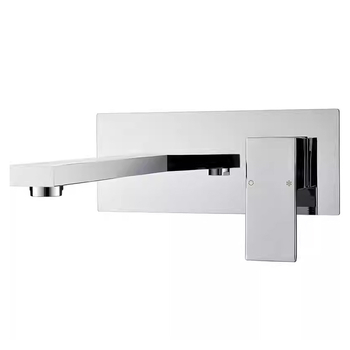 Beépített réz zuhany- és mosdócsaptelek készlet, falra szerelhető, kerámiás szeleppel, kettős szerkezet, elektroplatt felület